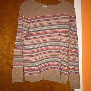Striped long sleeve sweater-MUST GO!